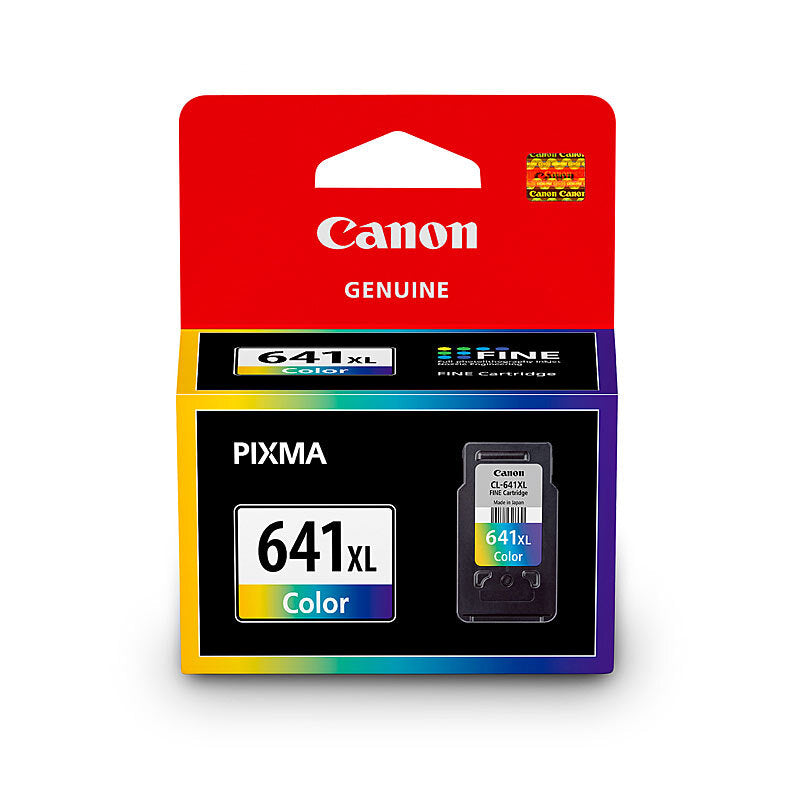 The Canon CL-641XL Colour Ink Cartridge delivers stunning, high-yield colour printing with exceptional clarity and vibrancy