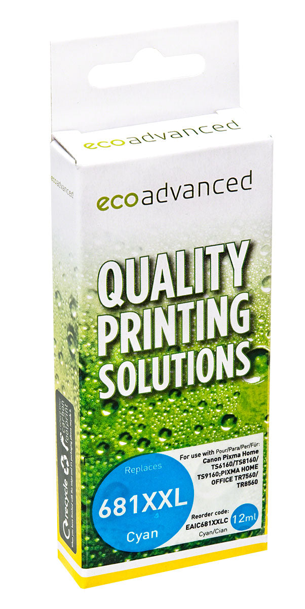 Compatible CanonCLI-681XXL - Cyan Ink Cartridge