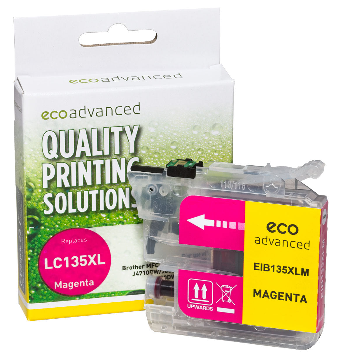 Compatible Brother LC135XL Magenta Ink Cartridge