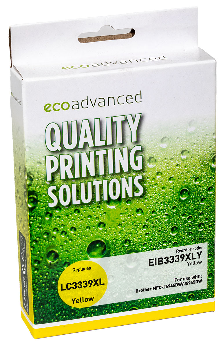 Compatible Brother LC3339XL Yellow Ink Cartridge