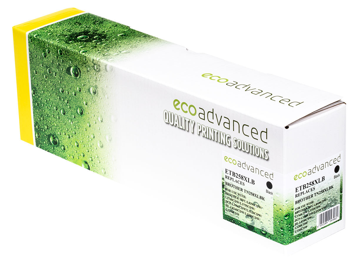 Compatible Brother TN258XL Black Toner Cartridge