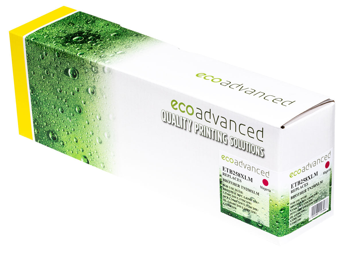 Compatible Brother TN258XL Magenta Toner Cartridge