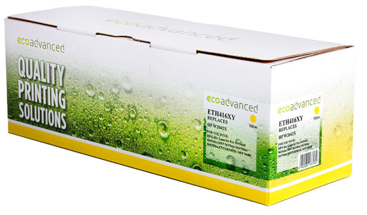 Compatible HP #416X Yellow Toner