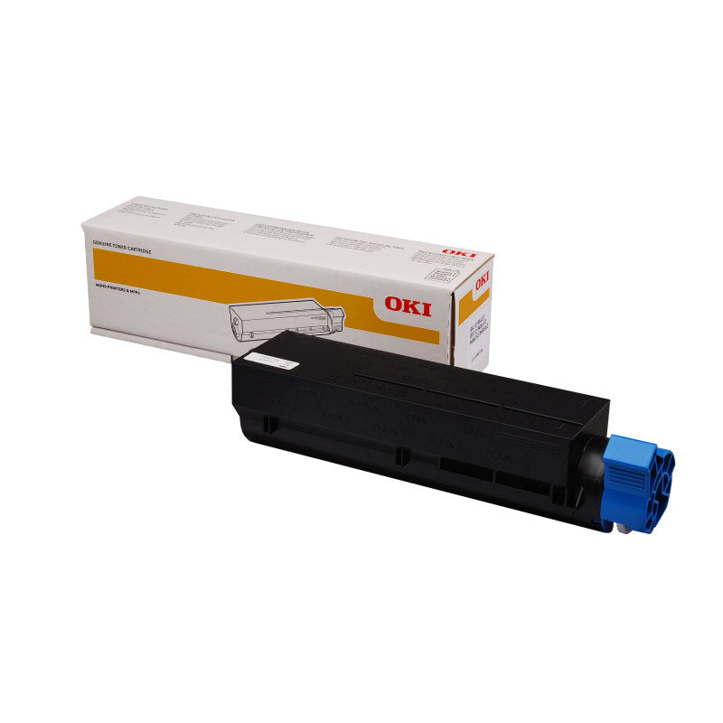 Buy OKI B432 HY Black Toner Cartridge — genuine high-yield toner for OKI B432 series printers. Crisp, reliable black prints every time.
