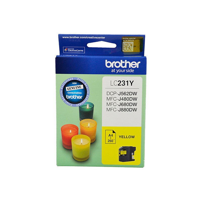 Brother LC231 Yellow Ink Cart - Cartridge West