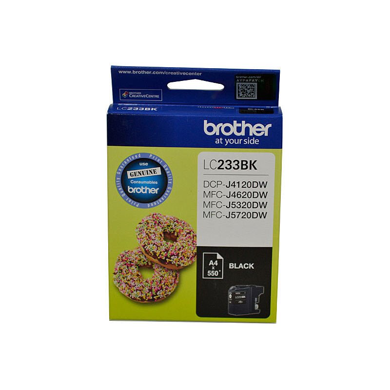 Brother LC233 Black Ink Cart - Cartridge West