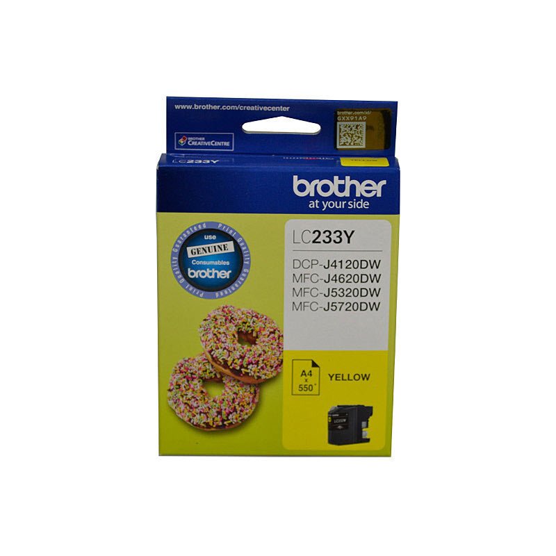 Brother LC233 Yellow Ink Cart - Cartridge West