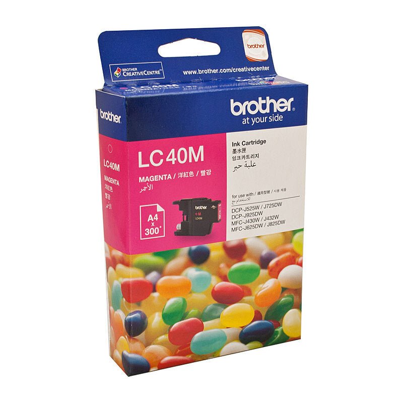 Brother LC40 Magenta Ink Cart - Cartridge West