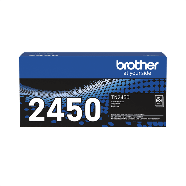 Brother TN - 2450 Black Toner Cartridge - High Yield Laser Toner - Cartridge West