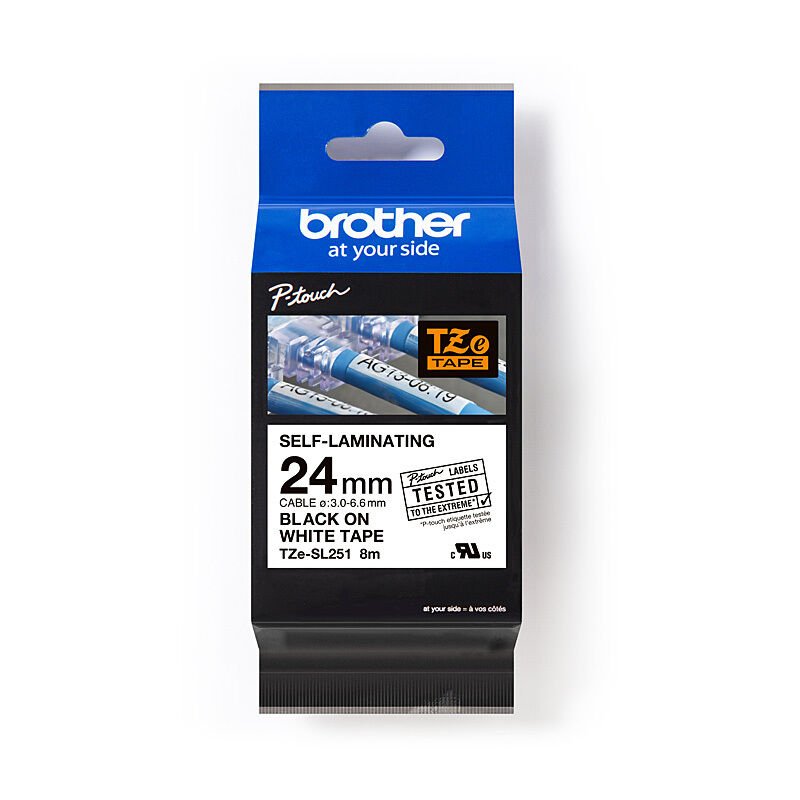 Brother TZeSL251 Label Tape - Cartridge West