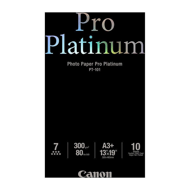Canon A3+ Pro Platinum 10sh - Cartridge West