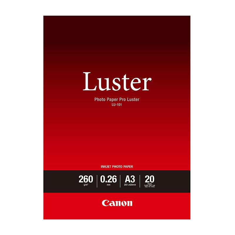 Canon Luster Photo Paper A3 - Cartridge West