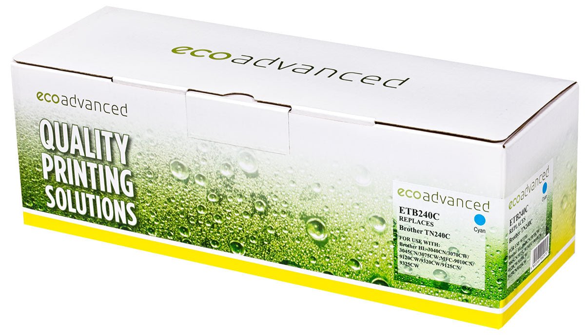 Compatible Brother TN - 240C Cyan Toner Cartridge - Standard Yield Color Laser Toner - Cartridge West
