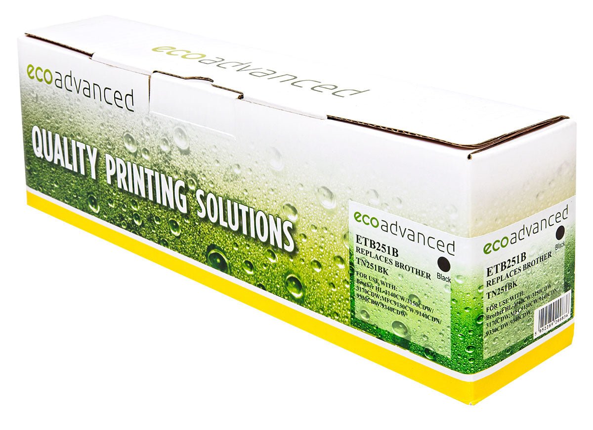Compatible Brother TN - 251 Black Toner Cartridge - Standard Yield Color Laser Toner - Cartridge West