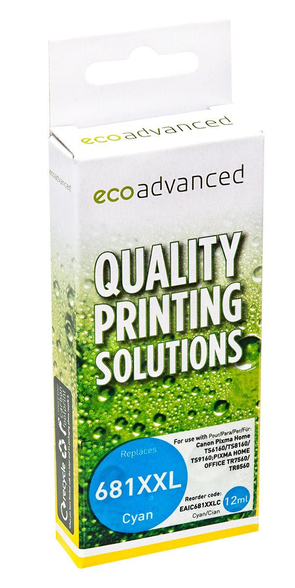 Compatible Canon CLI - 681XXL Cyan Ink Cartridge - Extra High Yield PIXMA Ink - Cartridge West