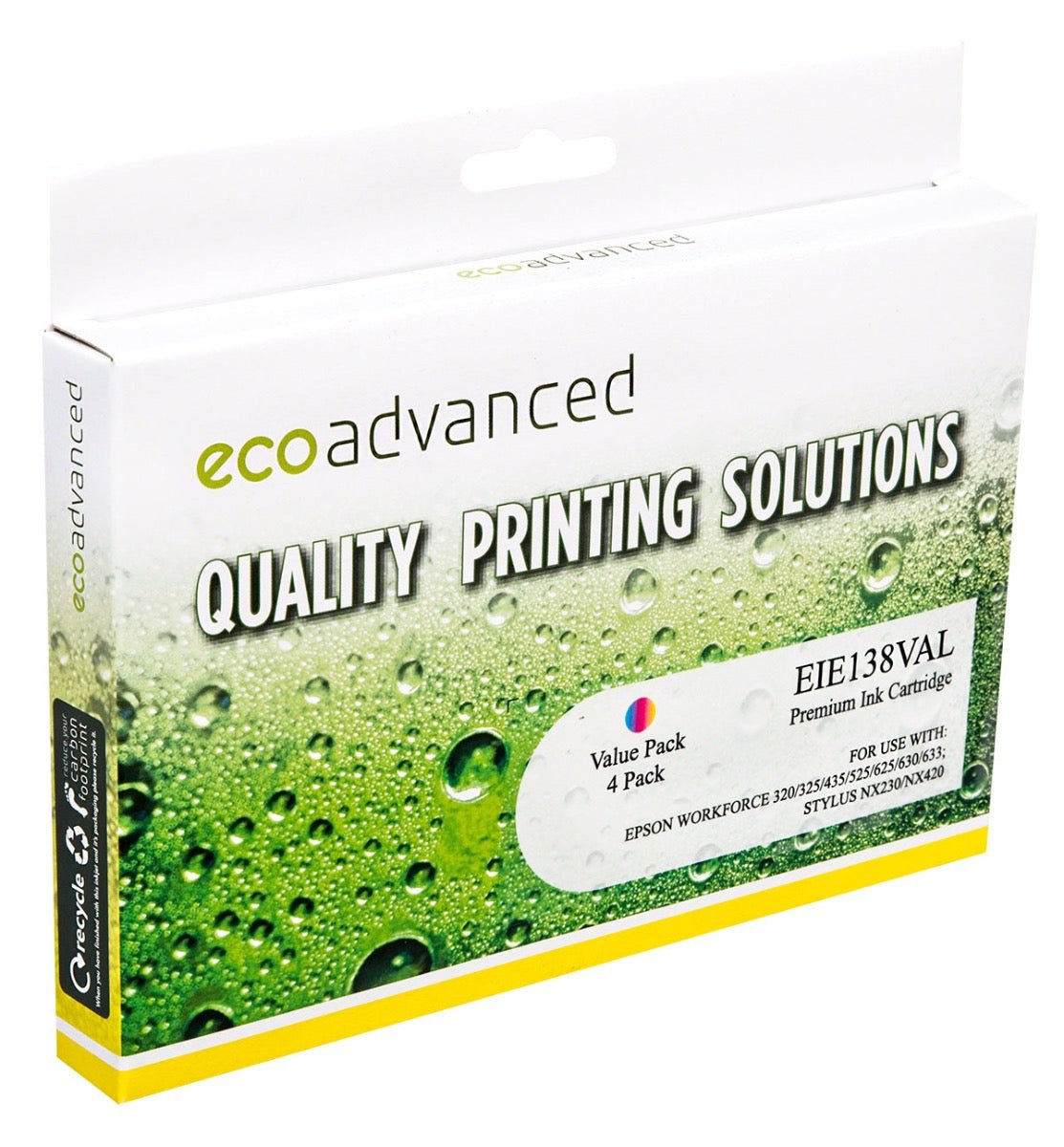 Compatible Epson 138 Ink Value Pack - 4 Cartridge Set (BCMY) - Cartridge West