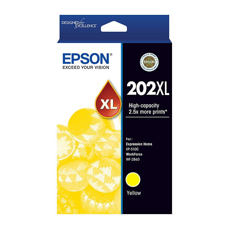 Epson 202XL Yellow Ink Cart - Cartridge West