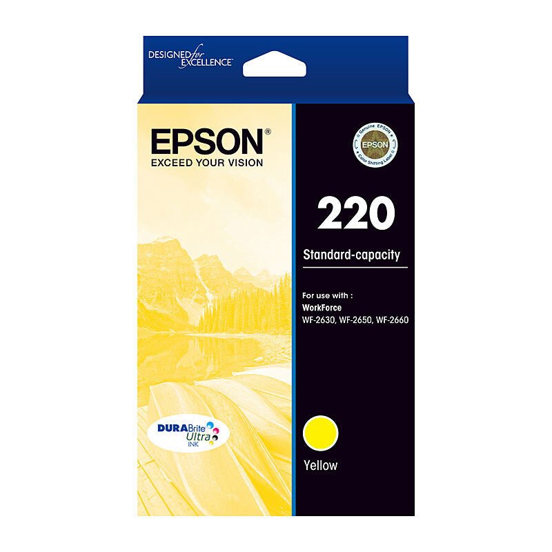 Epson 220 Yellow Ink Cart - Cartridge West