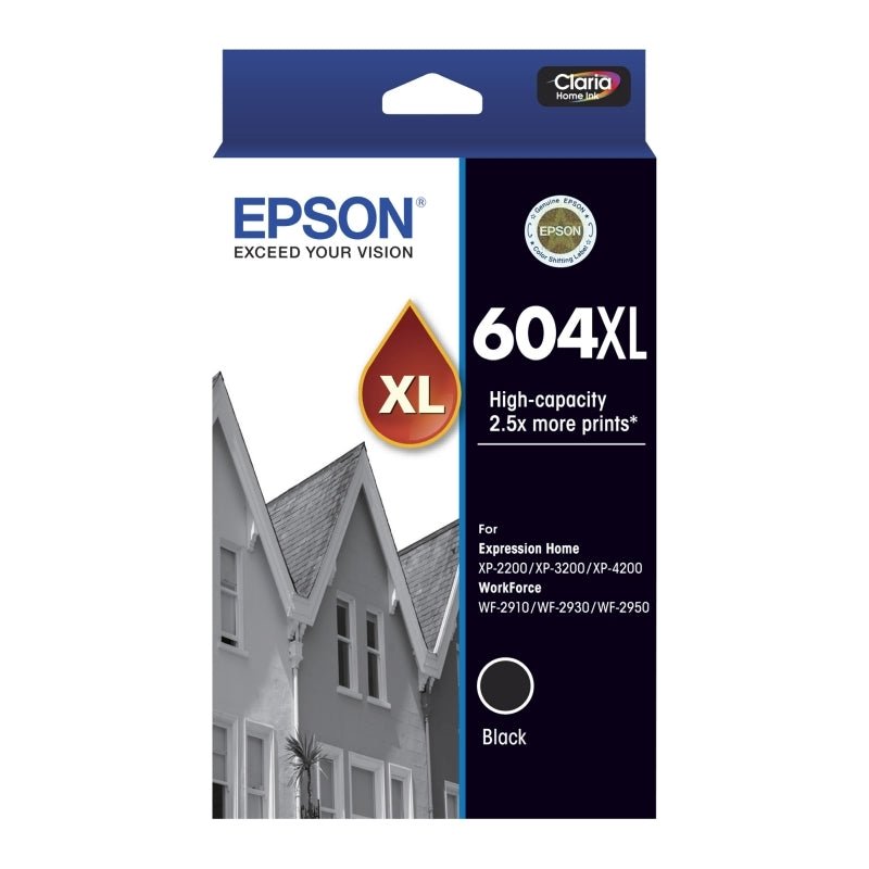 Epson 604XL Black Ink Cart - Cartridge West