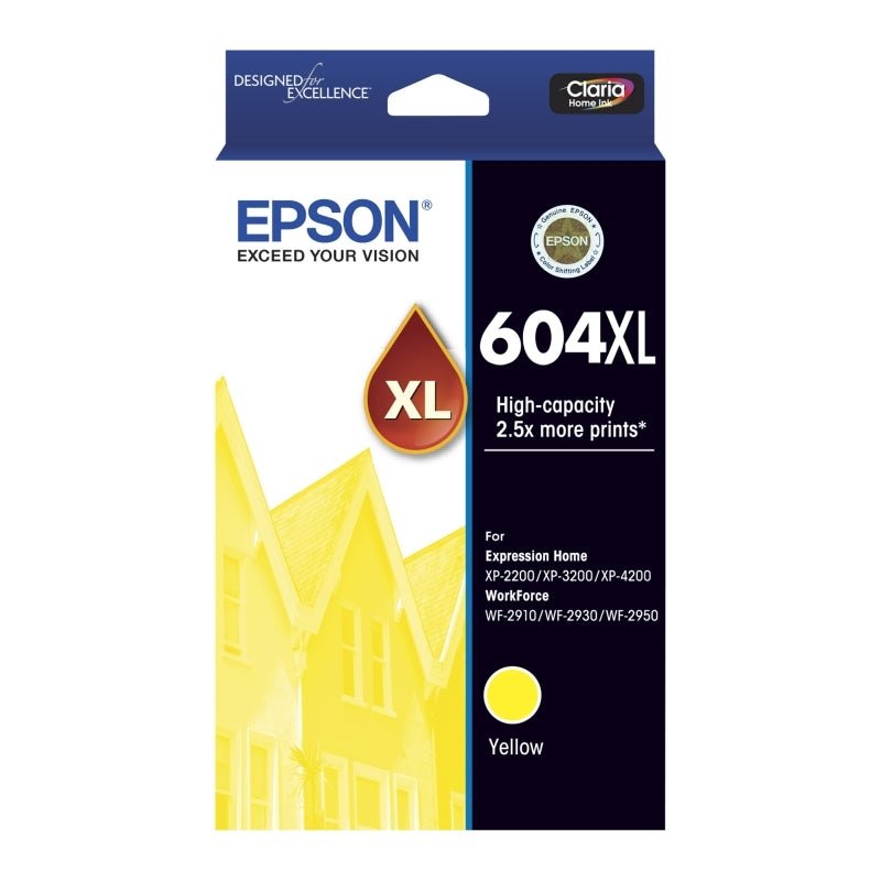 Epson 604XL Yellow Ink Cart - Cartridge West