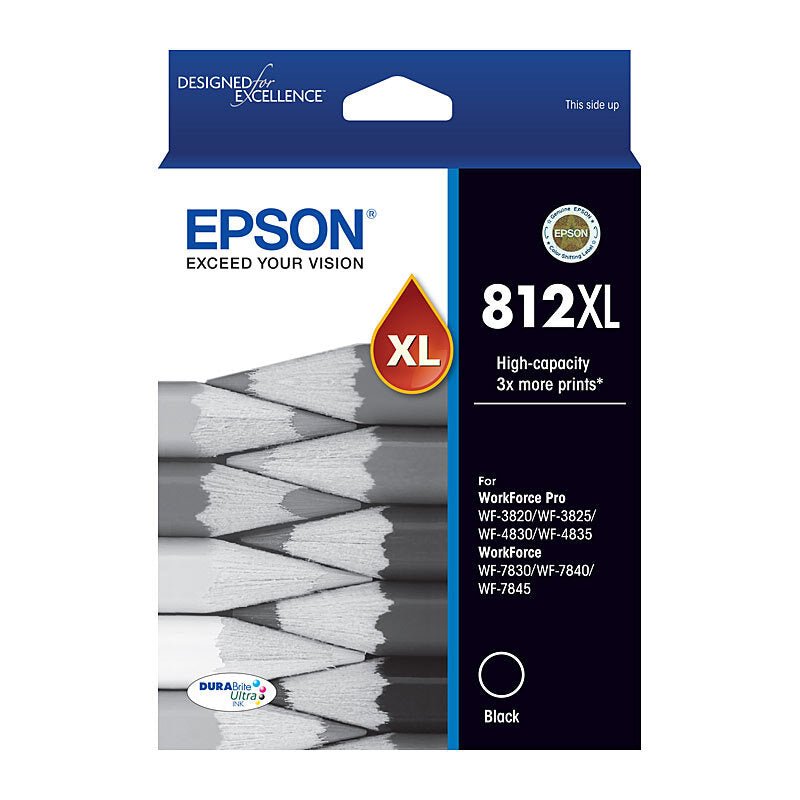 Epson 812XL Black Ink Cart - Cartridge West