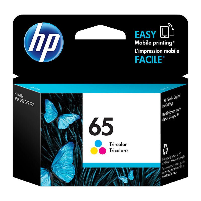 HP 65 Tri Col Ink N9K01AA - Cartridge West