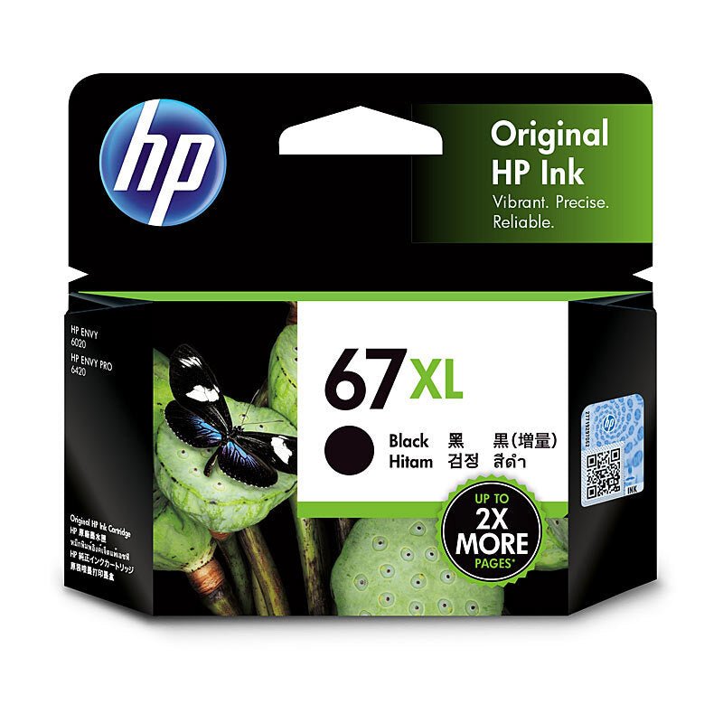 HP 67XL Black Ink 3YM57AA - Cartridge West