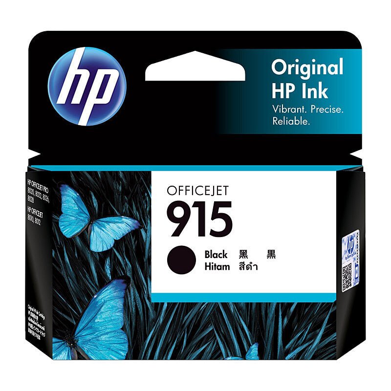 HP 915 Black Ink 3YM18AA - Cartridge West