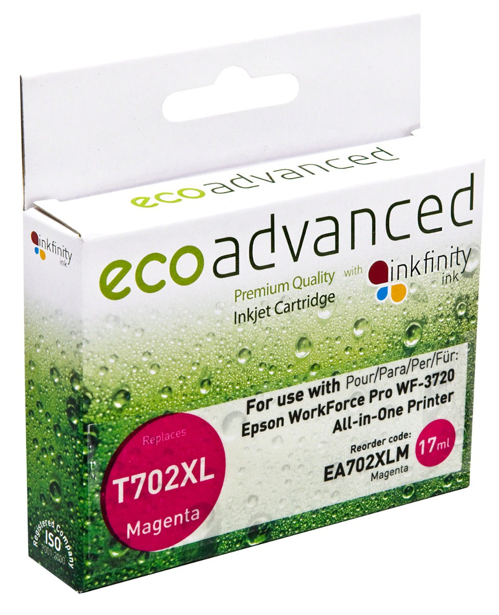 Compatible Epson 702XL Magenta Ink Cartridge