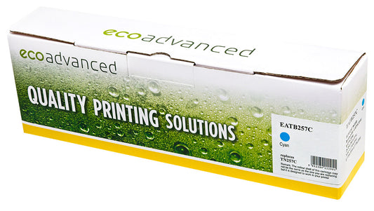 Compatible Brother TN257 Cyan Toner Cartridge