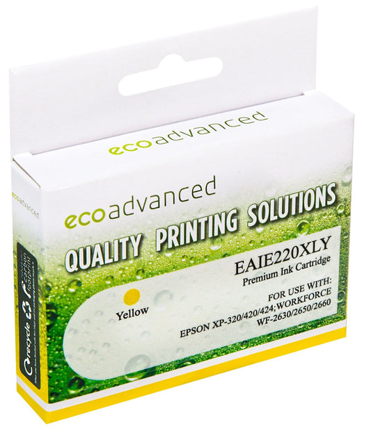 Compatible Epson 220HY Yellow Ink Cartridge