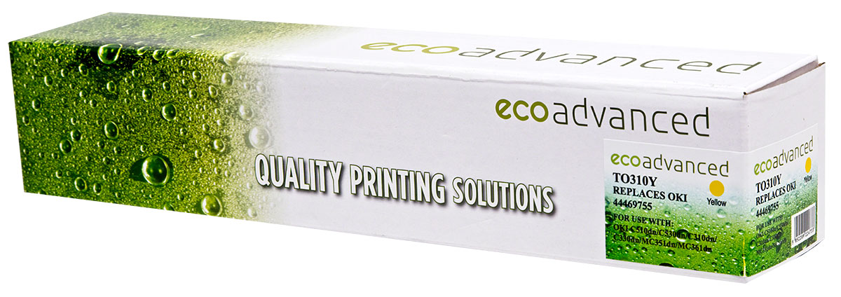 Compatible Oki C310DN Yellow Toner Cartridge