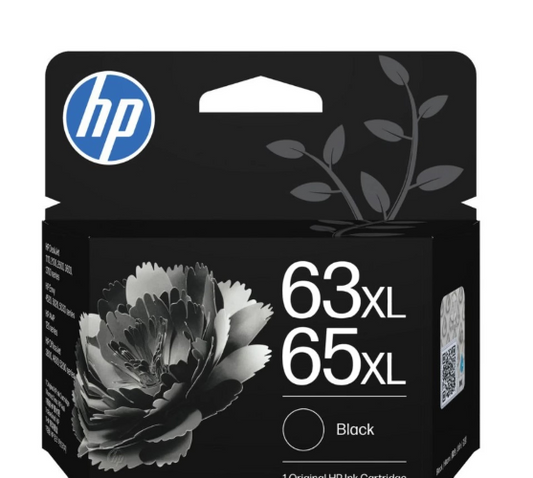 HP #63/65 XL Black Ink B7RT5AA