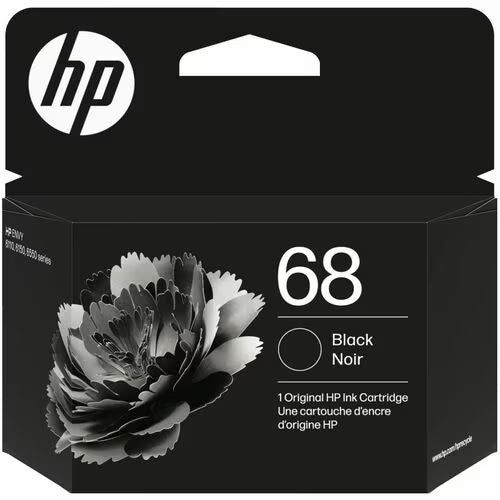 HP #68 Black Ink 7FP21TA