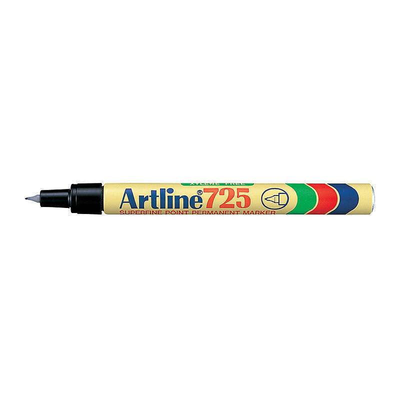 Artline 725 Perm Mrkr Blk Bx12