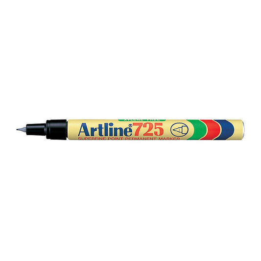 Artline 725 Perm Mrkr Blk Bx12