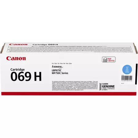 Canon CART069 Cyan HY Toner