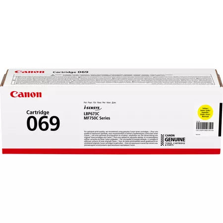 Canon CART069 Yellow Toner