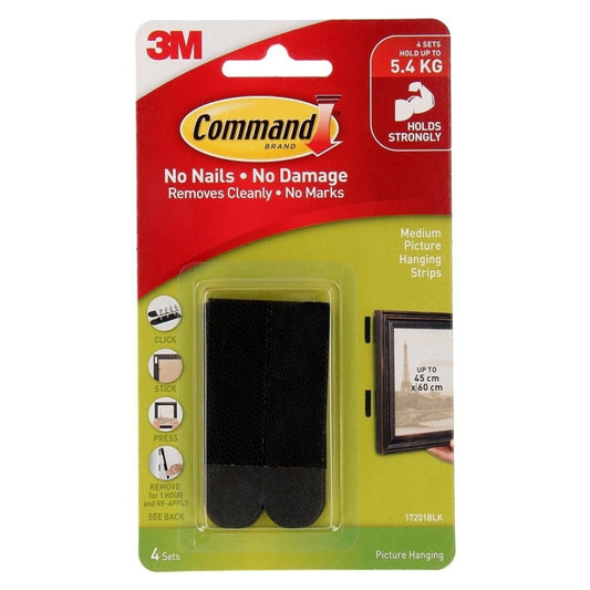 CMD Strip CMD17201BLK Pk4 Bx6