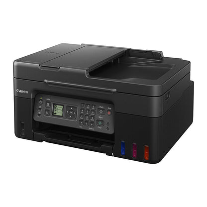 Buy Canon G4670 MegaTank Printer – refillable wireless printer with duplex printing, ADF and low running costs. Ideal for small offices and home use.