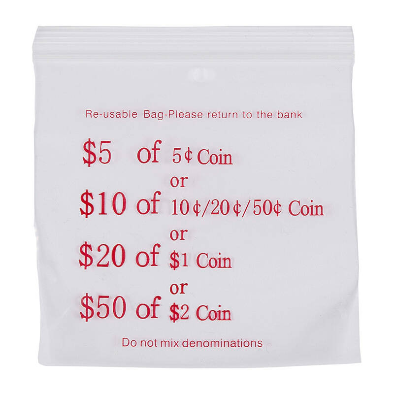 Cumberland Coin Bag 110X100 Pk100