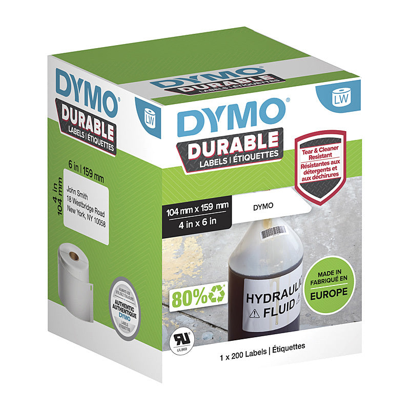 Dymo LW 104mm x 159mm label NP