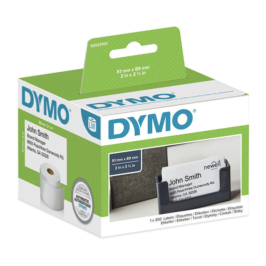 Dymo LW 51mm x 89mm White