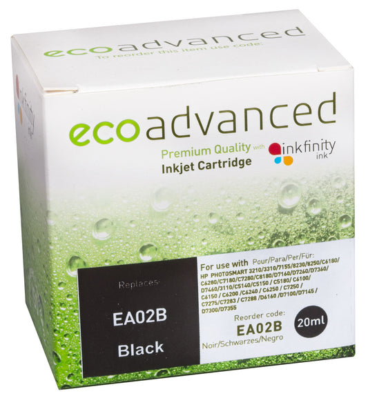 Compatible HP #02 Black Ink Cartridge