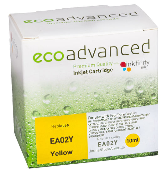 Compatible HP #02 Yellow Ink Cartridge