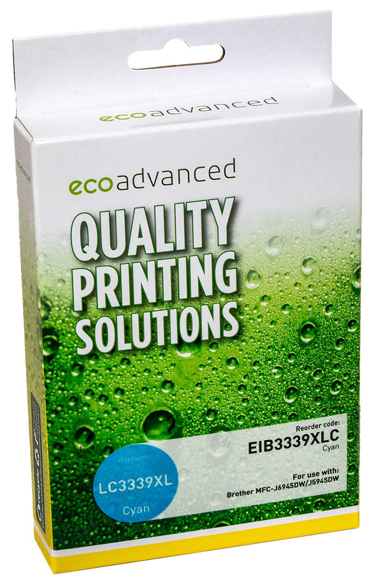 Compatible Brother LC3339XL Cyan Ink Cartridge