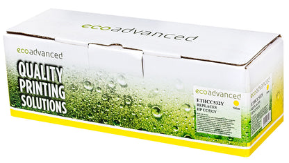 Compatible HP CC532A Yellow Toner