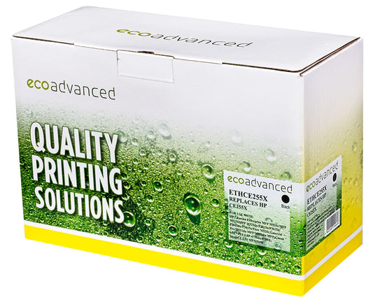 Remanufactured HP CE255X Black Toner