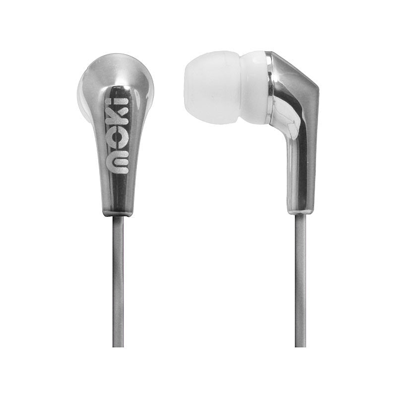 Moki Metallics Earphone Silver