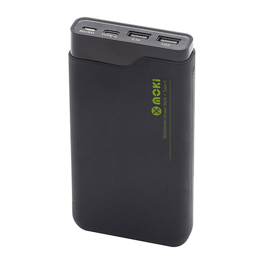 Moki PowerBank + 15000mAh